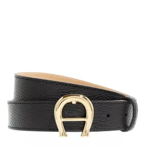   AIGNER  Logo Black  Ledergürtel 