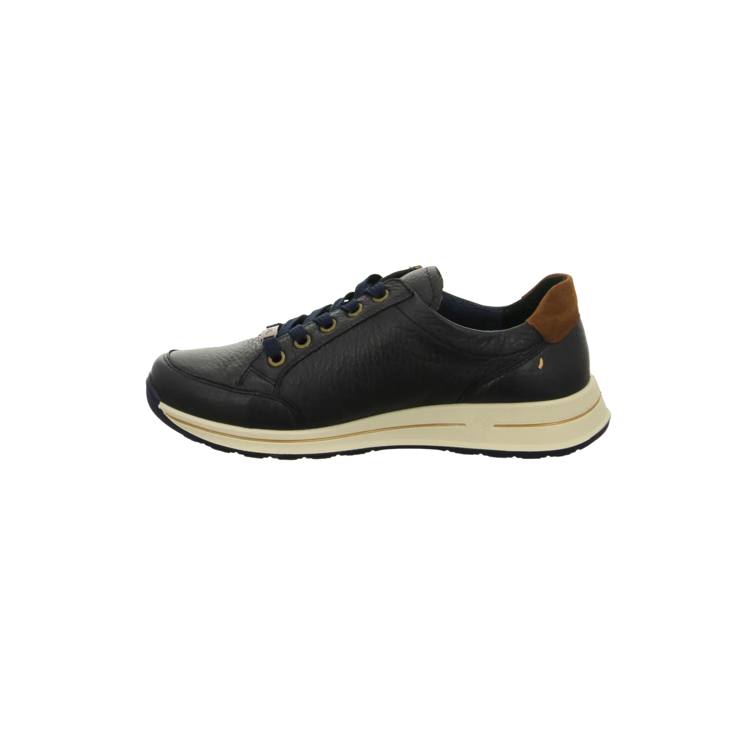 Ara Schnürschuh bis 25 mm blau / dunkel-blau
