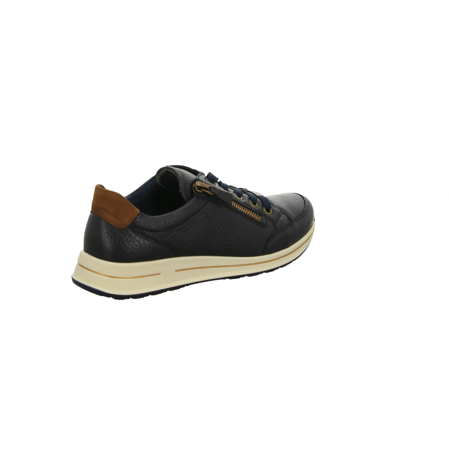 Ara Schnürschuh bis 25 mm blau / dunkel-blau