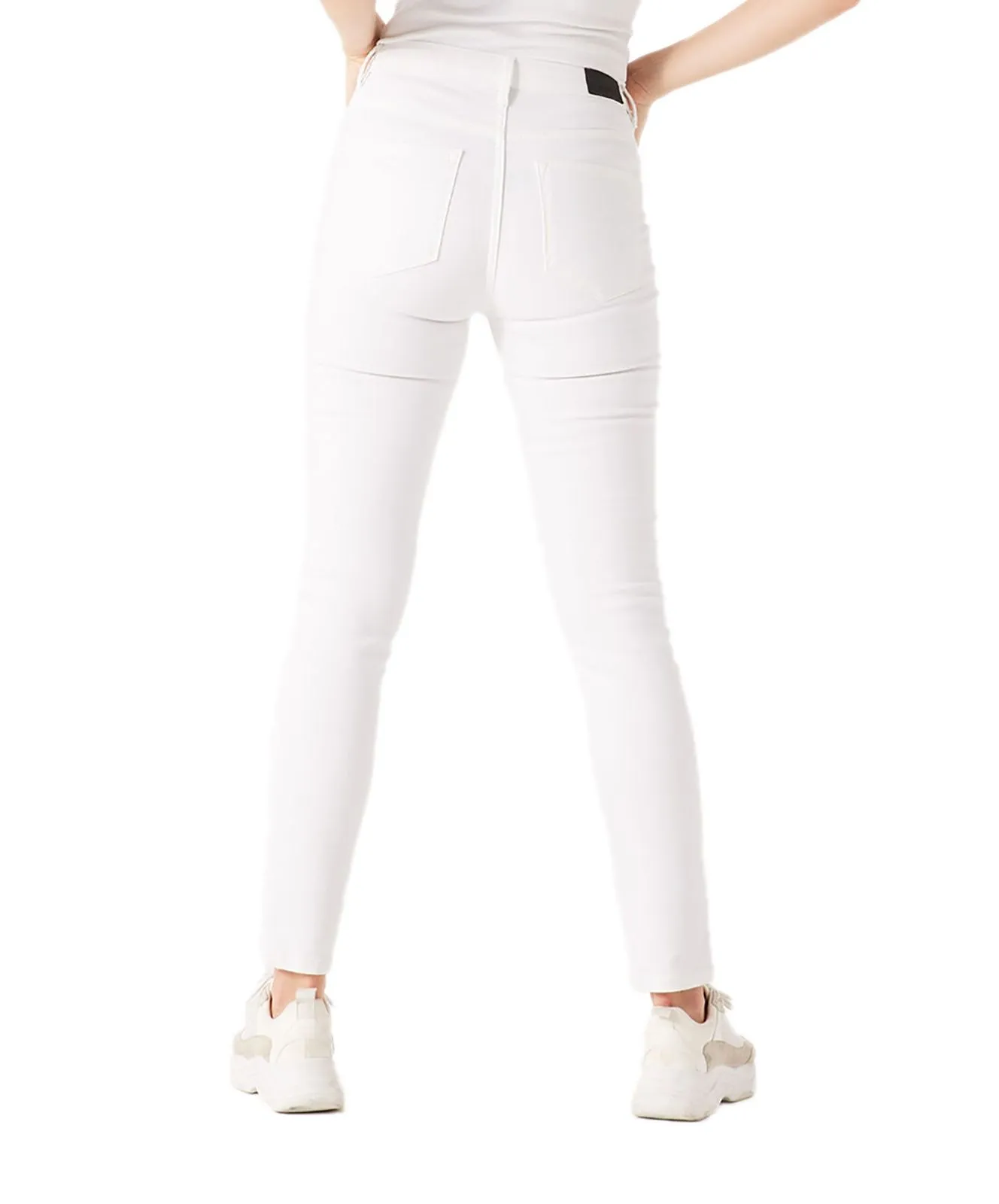 Garcia Celia Jeans Super-Slim Fit aus weißen Stretch-Denim