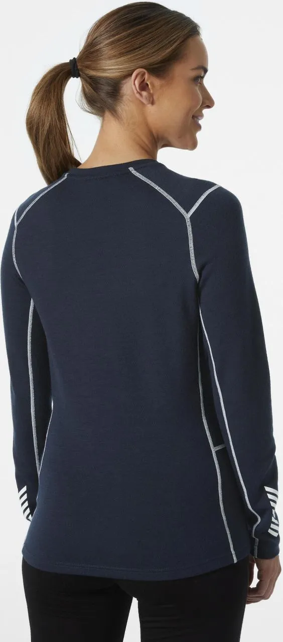 Helly Hansen W Lifa Merino Midweight Crew - Damen Skiunterwäsche