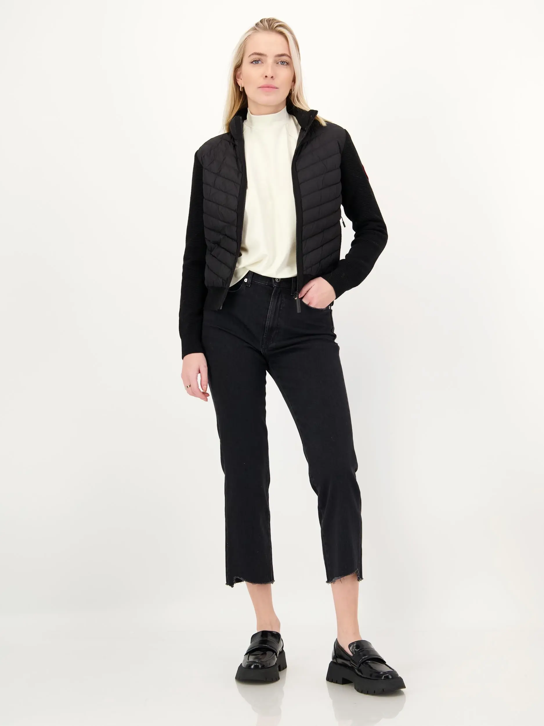 Jacke 'Hybride' | Schwarz_990 | XS | 6830l/hybridge.1