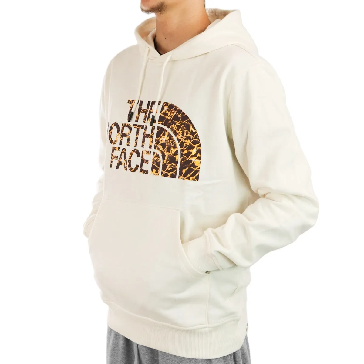 The North Face Standard Hoodie NF0A3XYDO4O - weiss-braun-gelb